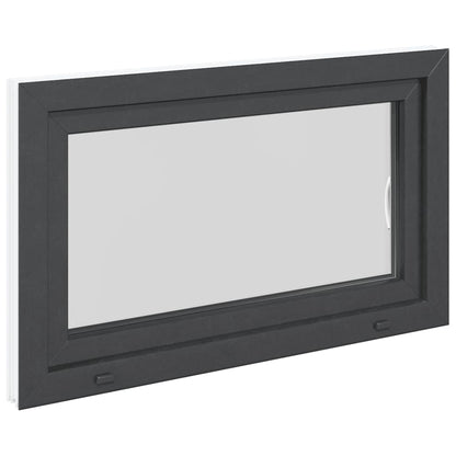 Kellerfenster "RISOR" 100x70 cm Drehkipp DIN Rechts Anthrazit