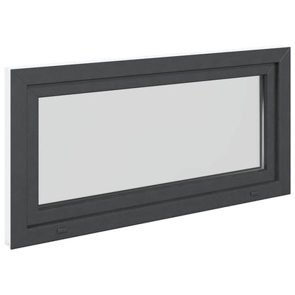 Kellerfenster RISOR 120x60 cm Dreh Kipp DIN Links Anthrazit