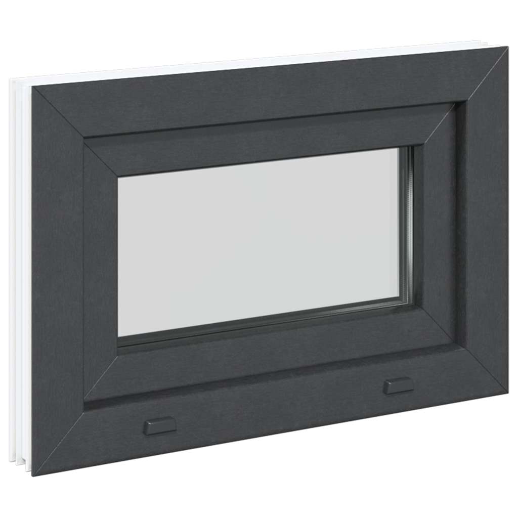Kellerfenster RISOR 60x40 cm Kipp 2-fach Verglasung Anthrazit