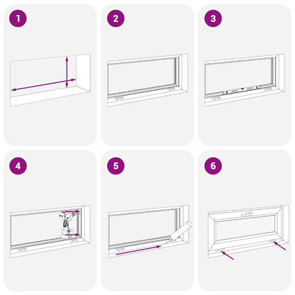 Kellerfenster RISOR 90x40 cm Kipp 2-fach Verglasung Anthrazit