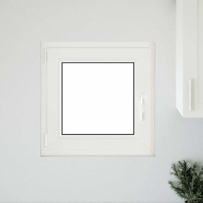 Kellerfenster "RISOR" 50x50 cm Drehkipp DIN Links Anthrazit