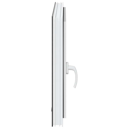 Kellerfenster "RISOR" 80x50 cm Drehkipp DIN Rechts Anthrazit