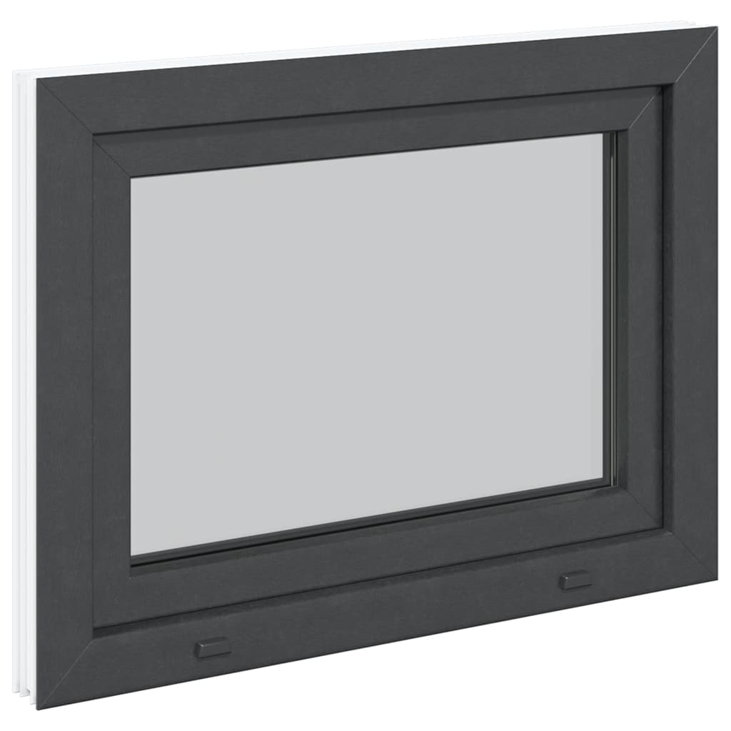 Kellerfenster "RISOR" 80x50 cm Drehkipp DIN Rechts Anthrazit