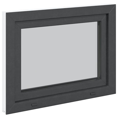 Kellerfenster "RISOR" 80x50 cm Drehkipp DIN Rechts Anthrazit