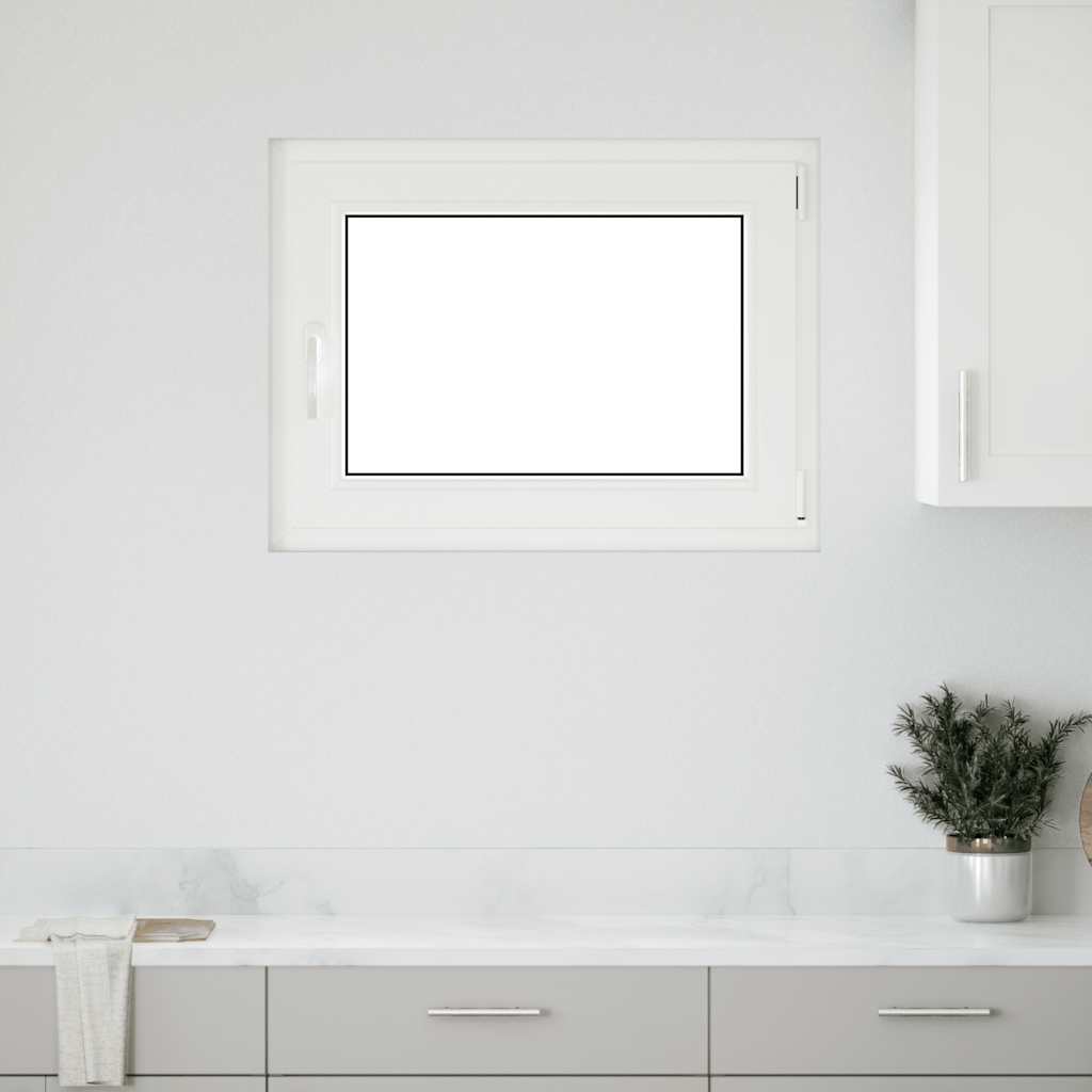 Kellerfenster "RISOR" 80x50 cm Drehkipp DIN Rechts Anthrazit