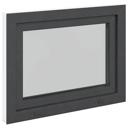 Kellerfenster "RISOR" 80x60 cm Drehkipp DIN Rechts Anthrazit