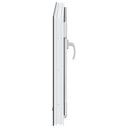 Kellerfenster "RISOR" 80x60 cm Drehkipp DIN Links Anthrazit