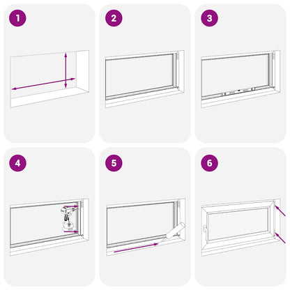 Kellerfenster "RISOR" 90x70 cm Drehkipp DIN Rechts Anthrazit