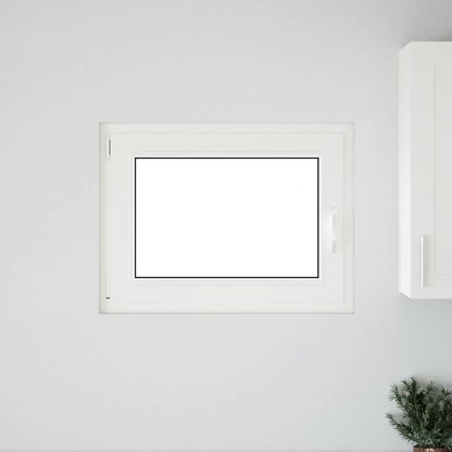 Kellerfenster "RISOR" 90x70 cm Drehkipp DIN Links Anthrazit