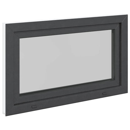 Kellerfenster "RISOR" 100x60 cm Drehkipp DIN Links Anthrazit