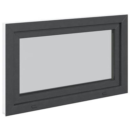 Kellerfenster "RISOR" 100x70 cm Drehkipp DIN Links Anthrazit