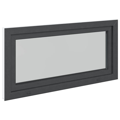 Kellerfenster RISOR 120x60 cm Dreh Kipp DIN Links Anthrazit