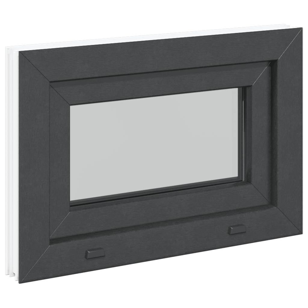 Kellerfenster RISOR 60x40 cm Kipp 3-fach Verglasung Anthrazit