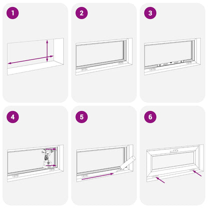 Kellerfenster RISOR 100x40 cm Kipp 3-fach Verglasung Anthrazit