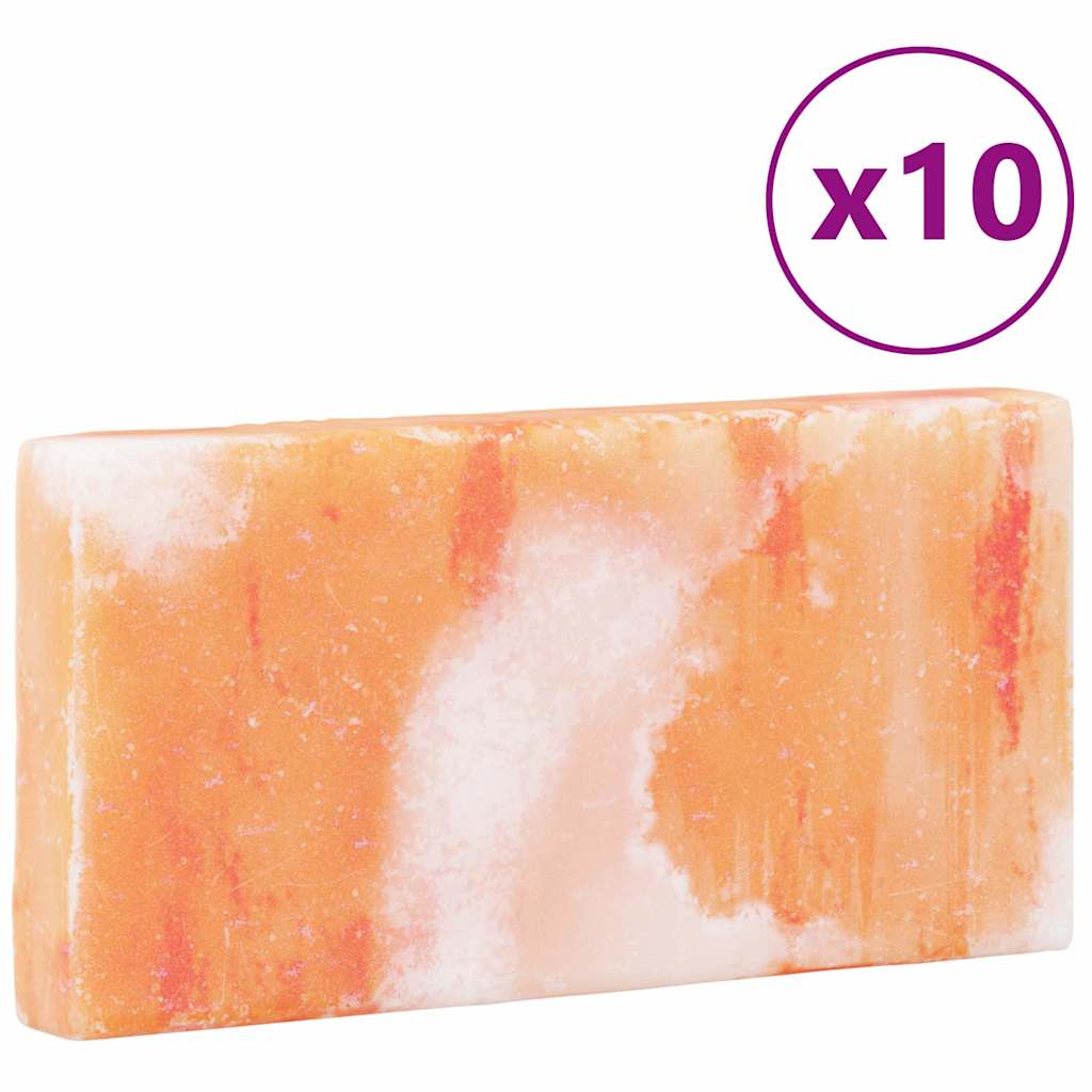 Salzsteine 10 pcs Rosa 20 x 2.5 x 10 cm Steine