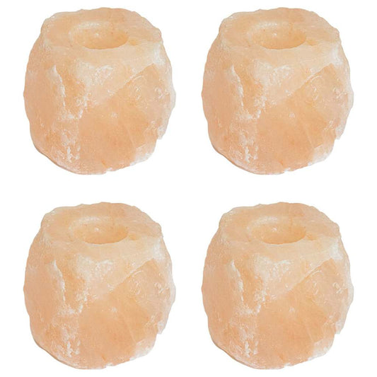 Teelichthalter 4 pcs Rosa Stein