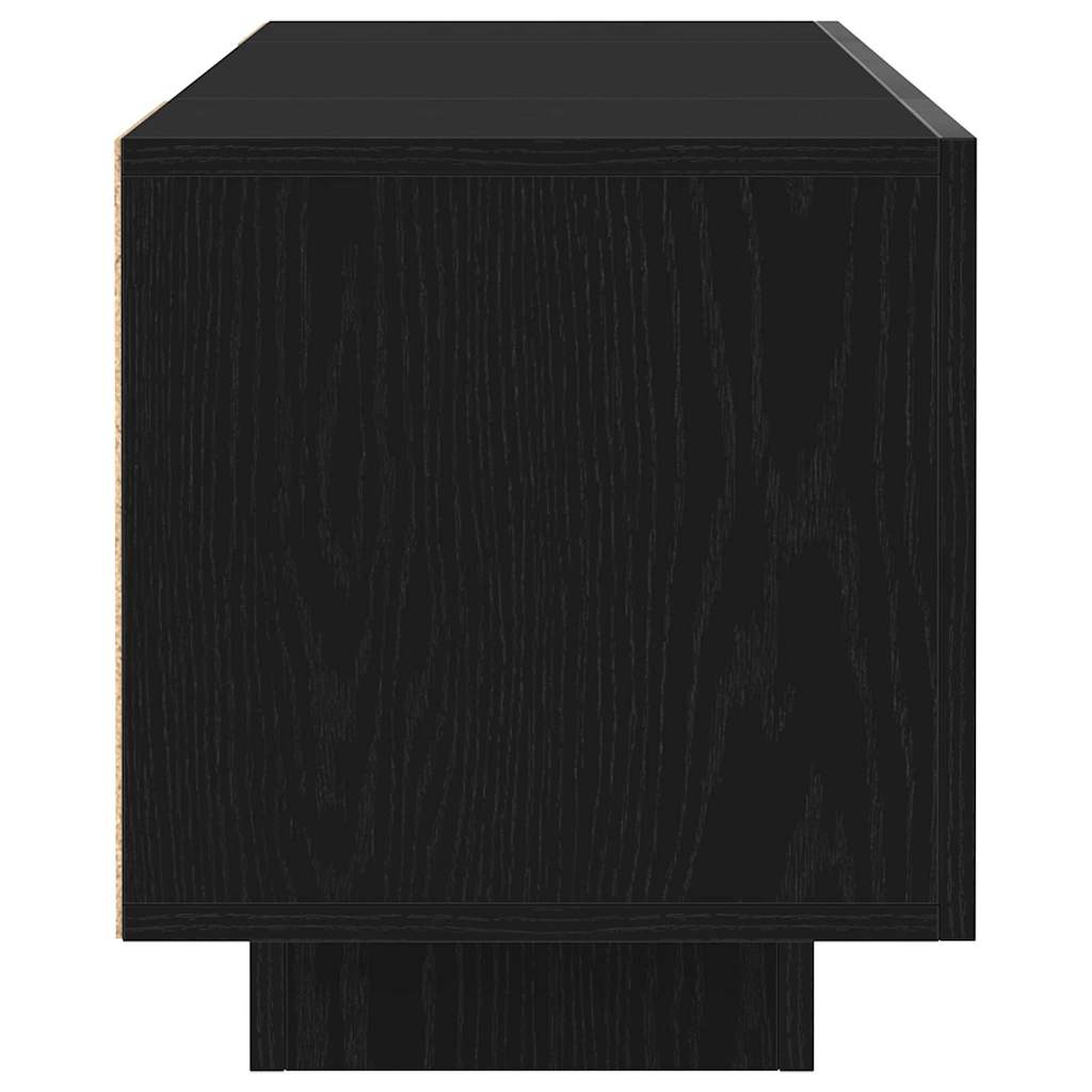 TV-Schränk Schwarz 160 x 35 x 40 cm Holzwerkstoff