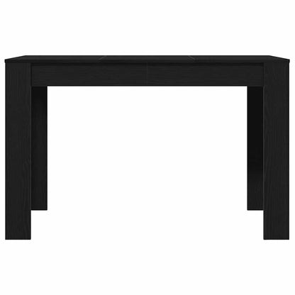 Esstisch Schwarz Eichen-Optik 120x60x76 cm Holzwerkstoff