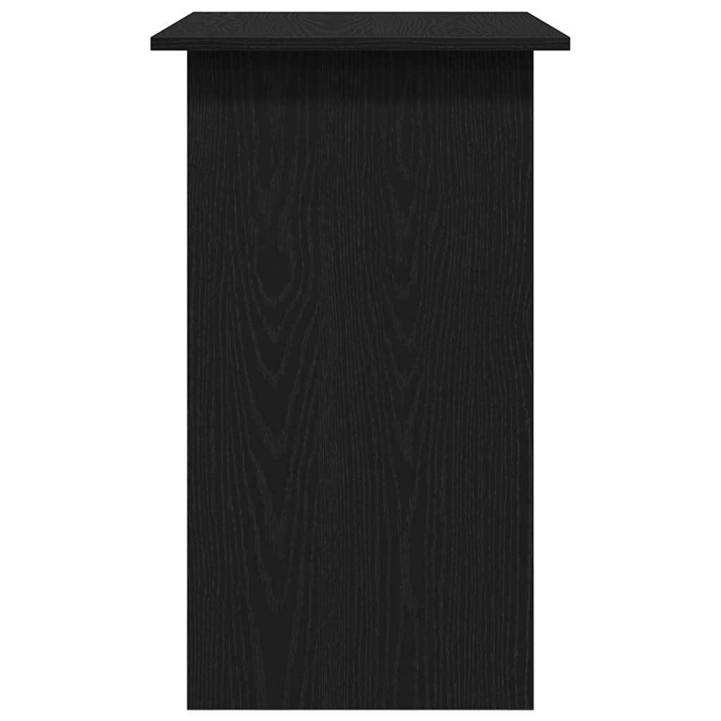 Schreibtisch Schwarz Eichen-Optik 80x45x74 cm Holzwerkstoff