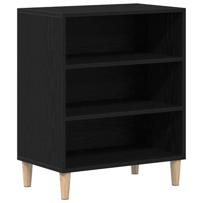 Sideboard Schwarze Eiche 57 x 35 x 70 cm Holzwerkstoff