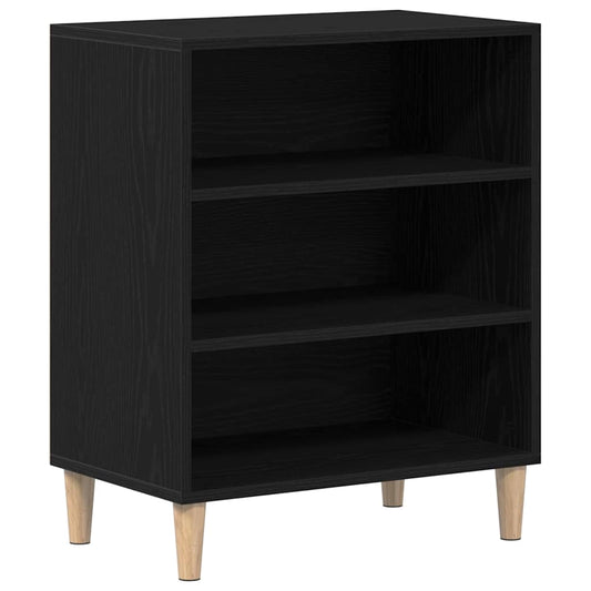 Sideboard Schwarze Eiche 57 x 35 x 70 cm Holzwerkstoff