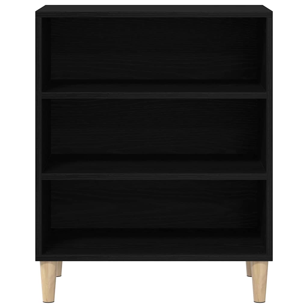 Sideboard Schwarze Eiche 57 x 35 x 70 cm Holzwerkstoff