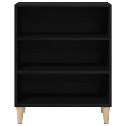 Sideboard Schwarze Eiche 57 x 35 x 70 cm Holzwerkstoff