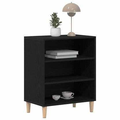Sideboard Schwarze Eiche 57 x 35 x 70 cm Holzwerkstoff