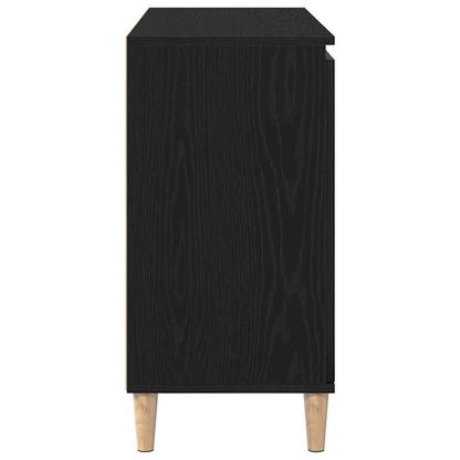 Sideboard mit Schubladen Schwarz 101 x 35 x 60 cm Holzwerkstoff