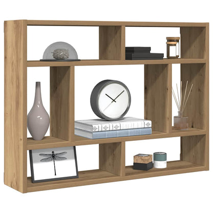 Wandregal Artisan-Eiche 75x16x55 cm Holzwerkstoff