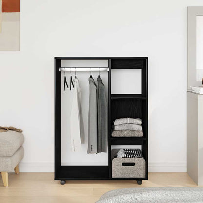 Kleiderschrank Schwarze Eiche 80 x 40 x 110 cm Holzwerkstoff