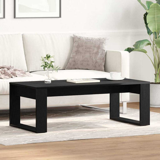 Couchtisch Schwarze Eiche 102 x 50 x 35 cm Holzwerkstoff