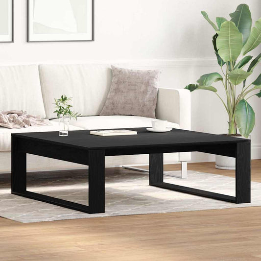 Couchtisch Schwarze Eiche 100 x 100 x 35 cm Holzwerkstoff