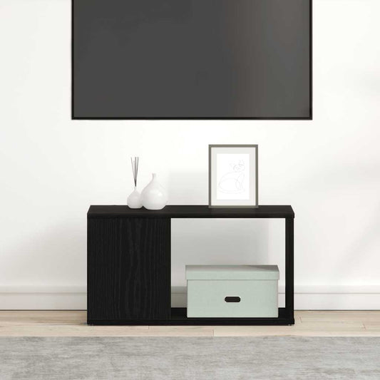 TV-skab Sort Eg Look 60x24x32 cm Træ Materiale