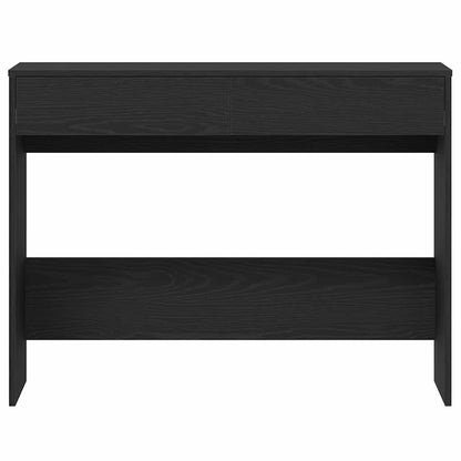 Schreibtisch Schwarz Eichen-Optik 101x50x76,5 cm Holzwerkstoff
