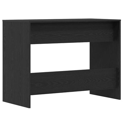 Schreibtisch Schwarz Eichen-Optik 101x50x76,5 cm Holzwerkstoff