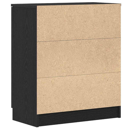 Sideboard Schwarz 60 x 30 x 70 cm Holzwerkstoff