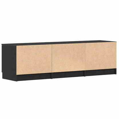 TV-Schränk Schwarz 140 x 35 x 40 cm Holzwerkstoff