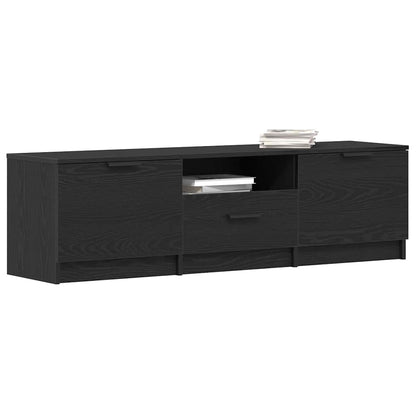 TV-Schränk Schwarz 140 x 35 x 40 cm Holzwerkstoff