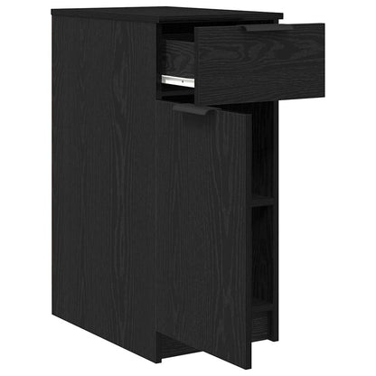 Schreibtischschrank Schwarze Eiche 33 x 50 x 75 cm