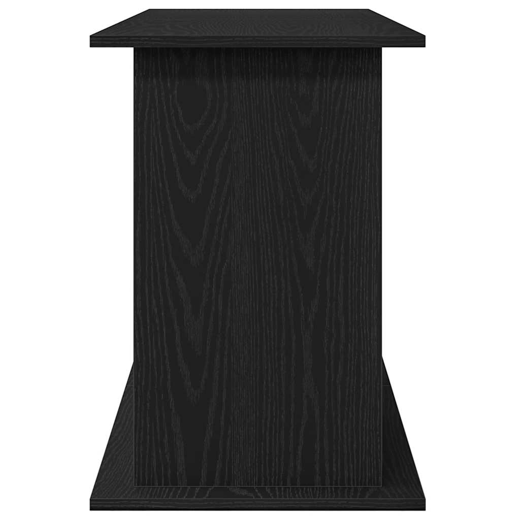 Aquariumständer Schwarz Eichen-Optik 121x41x58 cm Holzwerkstoff