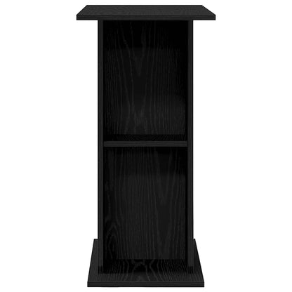 Aquariumständer Schwarz Eichen-Optik 60,5x36x72,5 cm