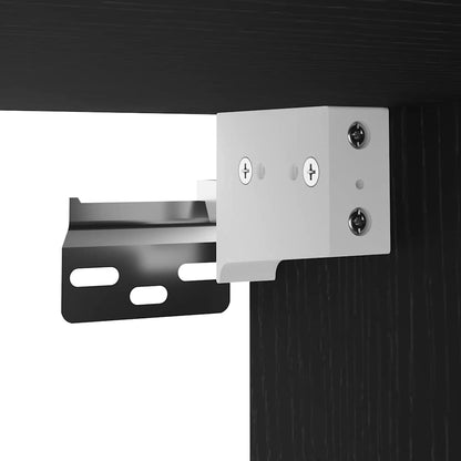 TV-Schränk Schwarz 30.5 x 30 x 102 cm Holzwerkstoff