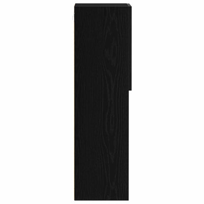 TV-Schränk Schwarz 30.5 x 30 x 102 cm Holzwerkstoff