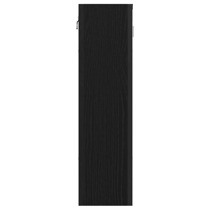 Badezimmer-Spiegelschrank Schwarze Eiche 60 x 16 x 60 cm Holzwerkstoff