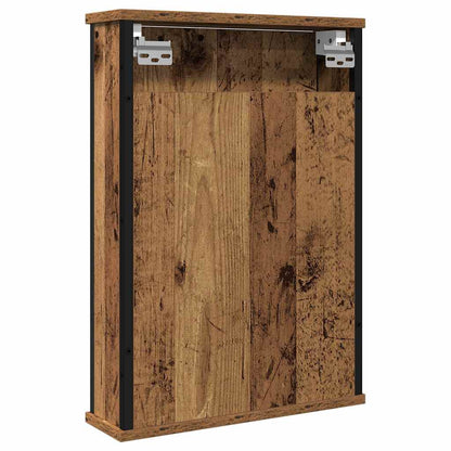 Bad-Spiegelschrank Altholz-Optik 42x12x60 cm Holzwerkstoff