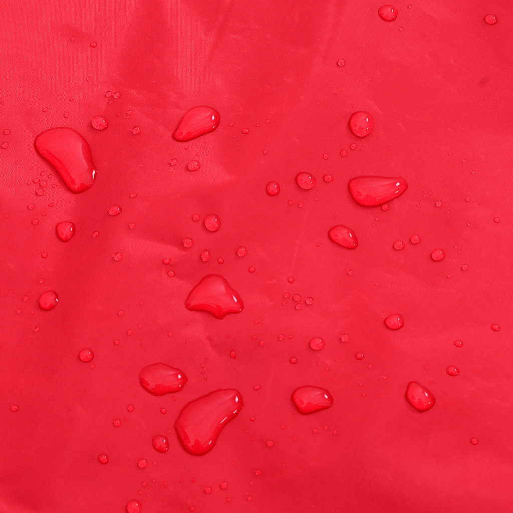 Hunde Regenmantel mit Reflexstreifen Polyester Rot XL