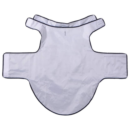 Hunde Regenmantel mit Reflexstreifen Polyester Marineblau 4XL