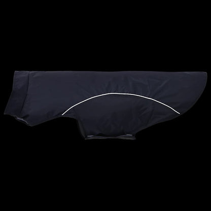 Hunde Regenmantel mit Reflexstreifen Polyester Marineblau 4XL