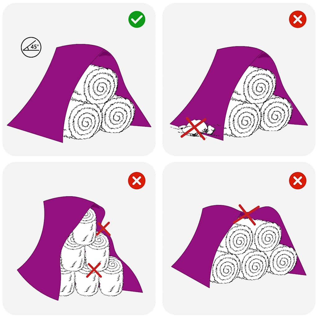 Strohvlies 9,8x6 m 140 g/m² Polypropylen